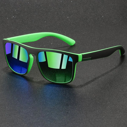 Fashion Vintage Square Sunglasses Men Women Fishing Driving Man Luxury Brand Designer Sun Glasses Anti-Glare Retro Eyewear Beauty World Shop