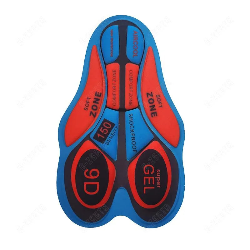 Men Cycling Gel Pad 9D Shockproof Pink Cushioned Pad Women Breathable Hole Riding Base Cushion 12D 19D 20D Moto Silicone Gel Pad Beauty World Shop