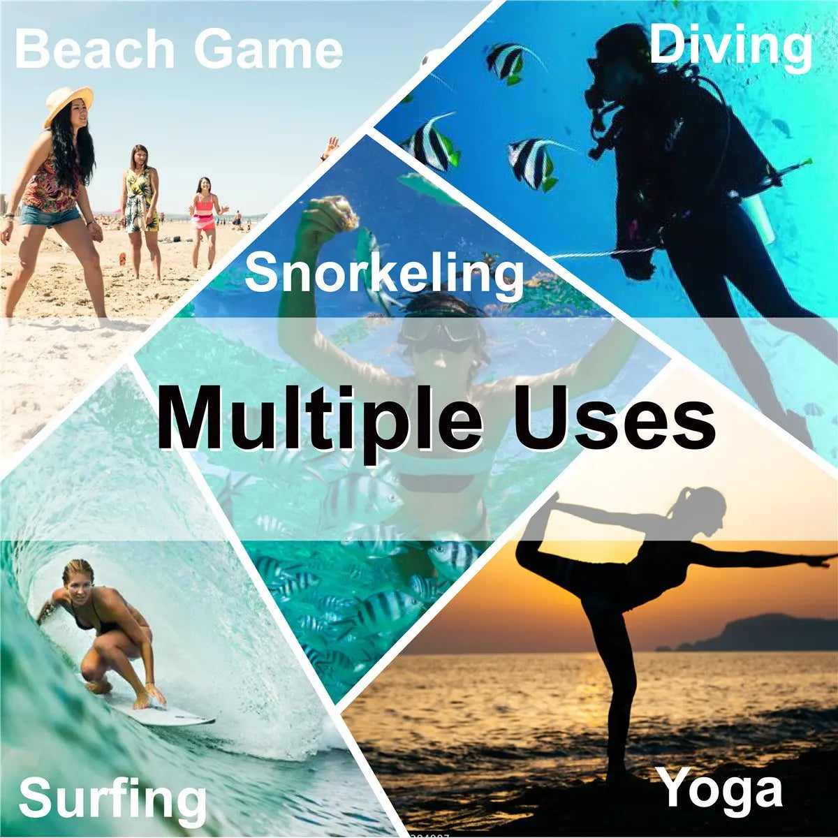 Men Women Water Sports Barefoot Aqua Shoes Unisex Swimming Outdoor Beach Shoes Gym Running Shoes Kids Sneakers Yoga Footwear Beauty World Shop