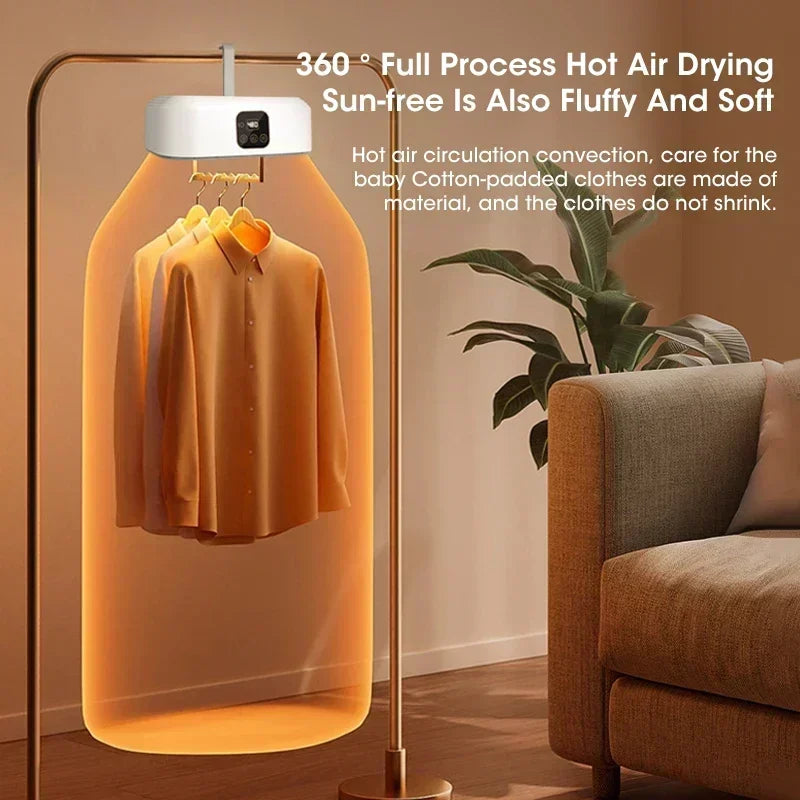 Multifunctional Dryer Electric Clothes Home Cabinet Floor Machine Laundry Dryers Warm Air Dryer With Timing Home with Remote