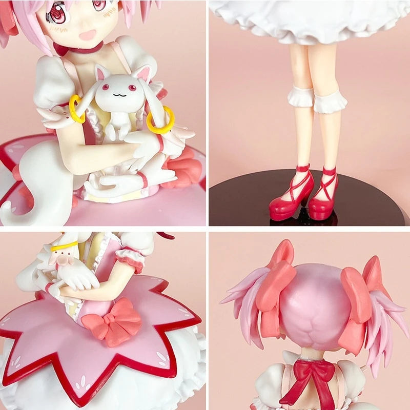 Puella Magi Madoka Magica Kaname Madoka Anime Character Models Figurines Desktop Ornaments Exquisite Toy Collection Otaku Gifts Beauty World Shop