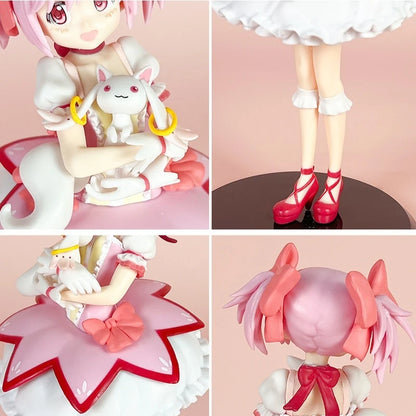 Puella Magi Madoka Magica Kaname Madoka Anime Character Models Figurines Desktop Ornaments Exquisite Toy Collection Otaku Gifts Beauty World Shop