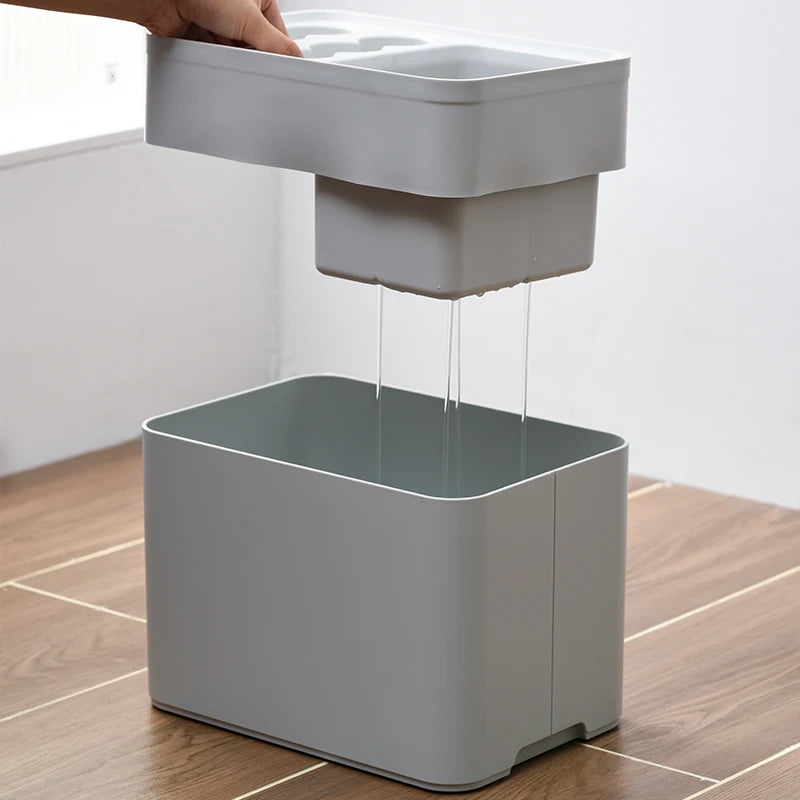 Umbrella rack with drip tray, suitable for space saving storage in the corner of the entrance passage, can hold 10/15 umbrellas Beauty World Shop