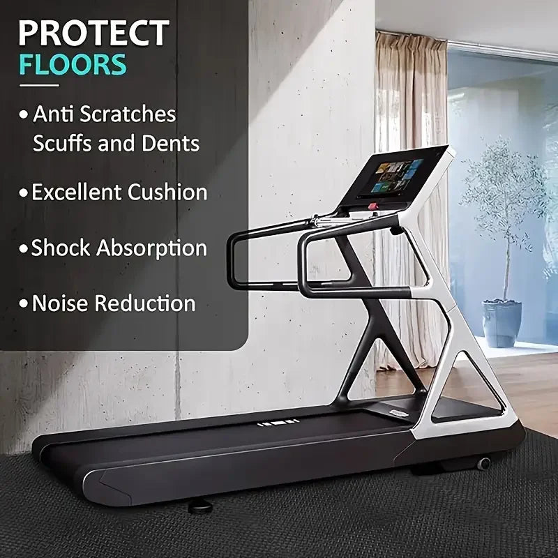 16Pcs Non-slip Waterproof Fitness Mat Shock-absorbing Floor Protection Splicing Exercise Mat Power Yoga Training Floor Tiles Beauty World Shop