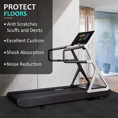 16Pcs Non-slip Waterproof Fitness Mat Shock-absorbing Floor Protection Splicing Exercise Mat Power Yoga Training Floor Tiles Beauty World Shop