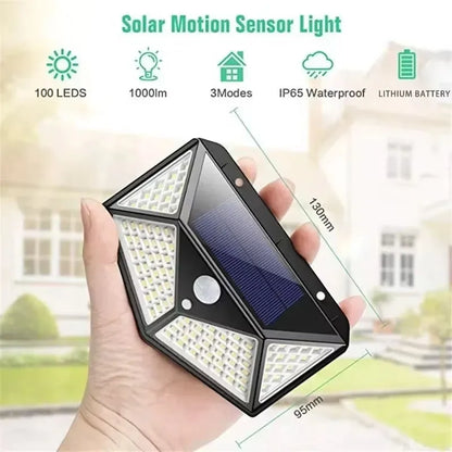 Multifunctional Solar Lamp Outdoor Garden Decoration Solar LED Light Waterproof Sunlight Powered Spotlight with Motion Sensor Beauty World Shop