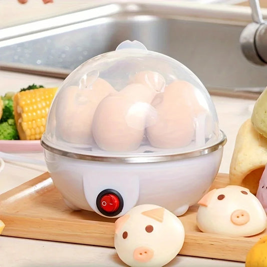 Egg Cooker Automatic Power Off Home 7 Eggs Multi-Functional Steamed Egg Custard Boiled Egg Machine Breakfast Artifact Beauty World Shop
