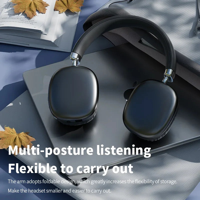 2025 NEW Air Max Bluetooth Earphone Over ear Wireless Headset stereo surround gaming Headphone For Apple Iphone Xiaomi Phone Beauty World Shop