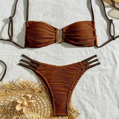 Sexy Bikinis 2026 Women's Swimwear Female Swimsuit For Swimming Wear Bathing Suits Brazilian Bikini Set Beachwear Pool Bather Beauty World Shop