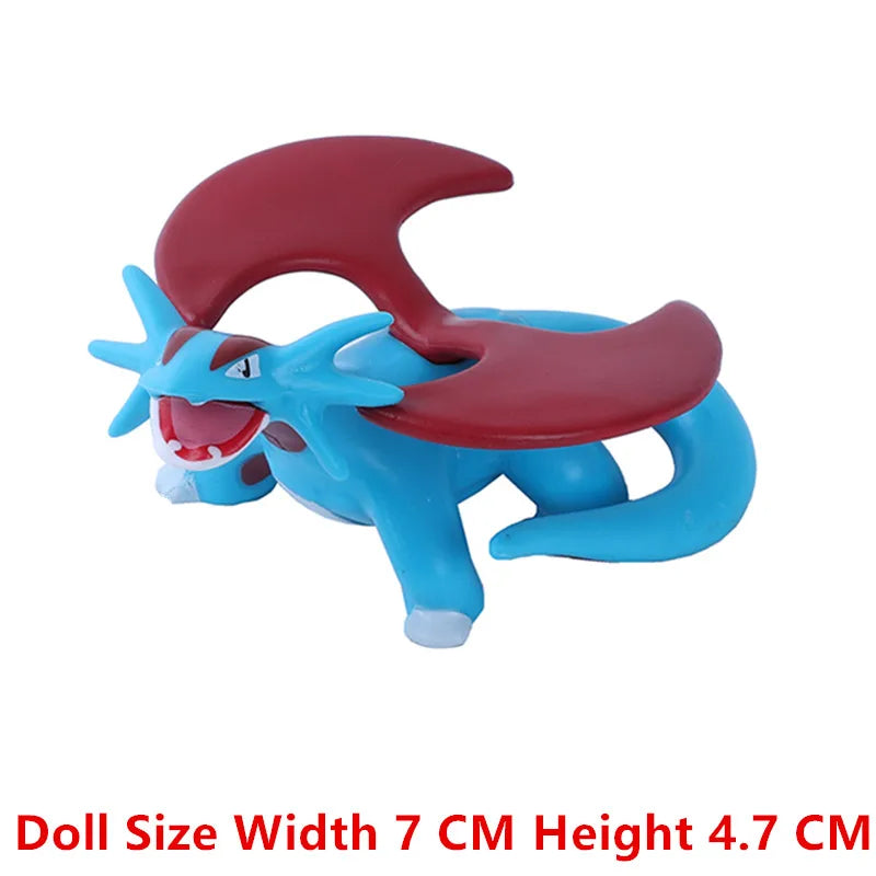 New 4-9 CM Pokemon Anime Figure Pikachu Gengar Eevee Series Mew Cartoons Figure Pocket Monster Action Model Toys Kids Gifts Beauty World Shop