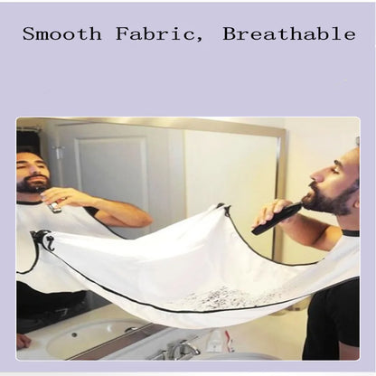 Men's Home Shaving Scarf, Shaving Cloth, Hair Cutting Hat, Hair Cutting Apron, Dirt Proof, Keep Clean Beauty World Shop