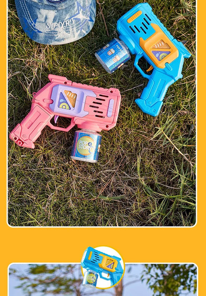 Children Bubble Gun Toy Astronaut Fully Automatic Bubble Machine Bubbles Gun Outdoor Game Fantasy Toy for Boys Girls Gifts Beauty Fashion