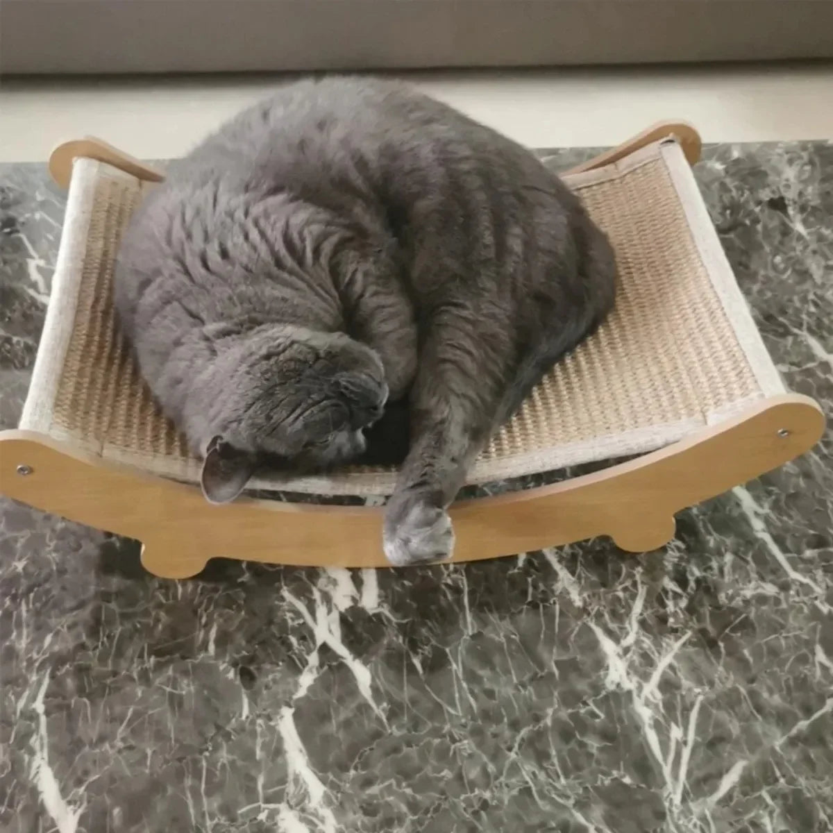 Wooden Cat Scratching Pads Multifuction Cats Sleeping Bed Detachable Wear-resistant Cat Scratch Board Kitten Grinding Cats Toys Beauty World Shop