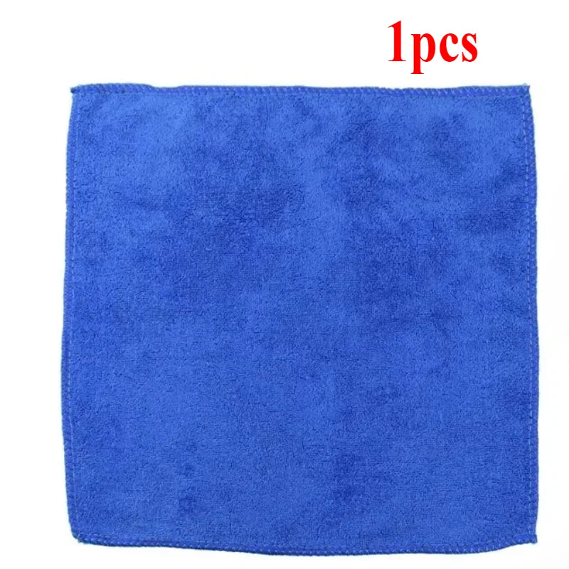 1-20Pcs Microfiber Towels Car Wash Drying Cloth Towel Household Cleaning Cloths Auto Detailing Polishing Cloth Home Clean Tools Beauty World Shop