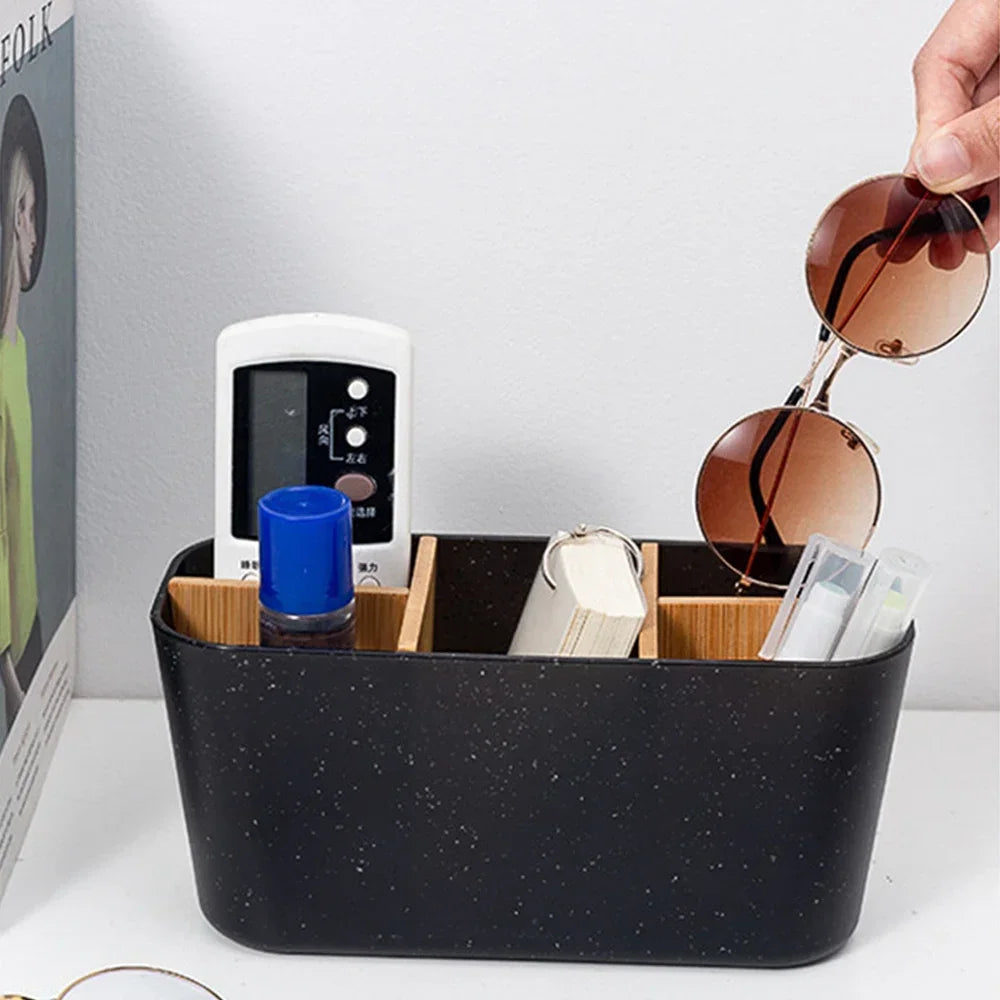 Bamboo Electric toothbrush Holder Razor Makeup Brush Storage Box Toothpaste Toothbrush Stand Bathroom accessories Beauty World Shop