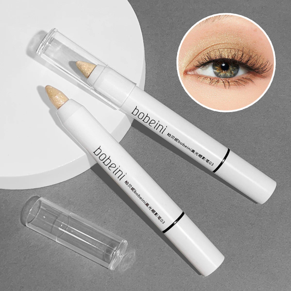 Highlighter,Brightening,Silkworm Pen,Pearlescent,Matte,Burst Eyeshadow Pencil,Makeup,Eye Makeup,Long-lasting Pearlescent Stick Beauty World Shop