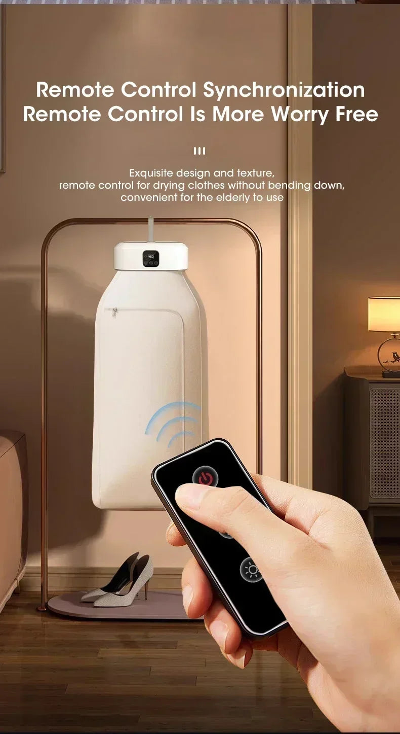 Multifunctional Dryer Electric Clothes Home Cabinet Floor Machine Laundry Dryers Warm Air Dryer With Timing Home with Remote