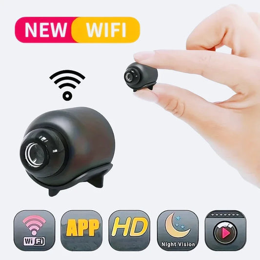 1080P HD Mini WiFi Camera Indoor Safety Security Surveillance Baby Monitor Night Vision Camcorder IP Cam Audio Video Recorder Beauty World Shop