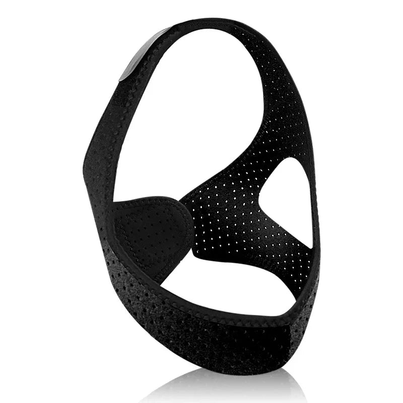 New Neoprene Anti Snore Stop Snoring Chin Strap Belt Anti Apnea Jaw Solution Sleep Support Apnea Belt Adjustable Sleep Care Tool Beauty World Shop