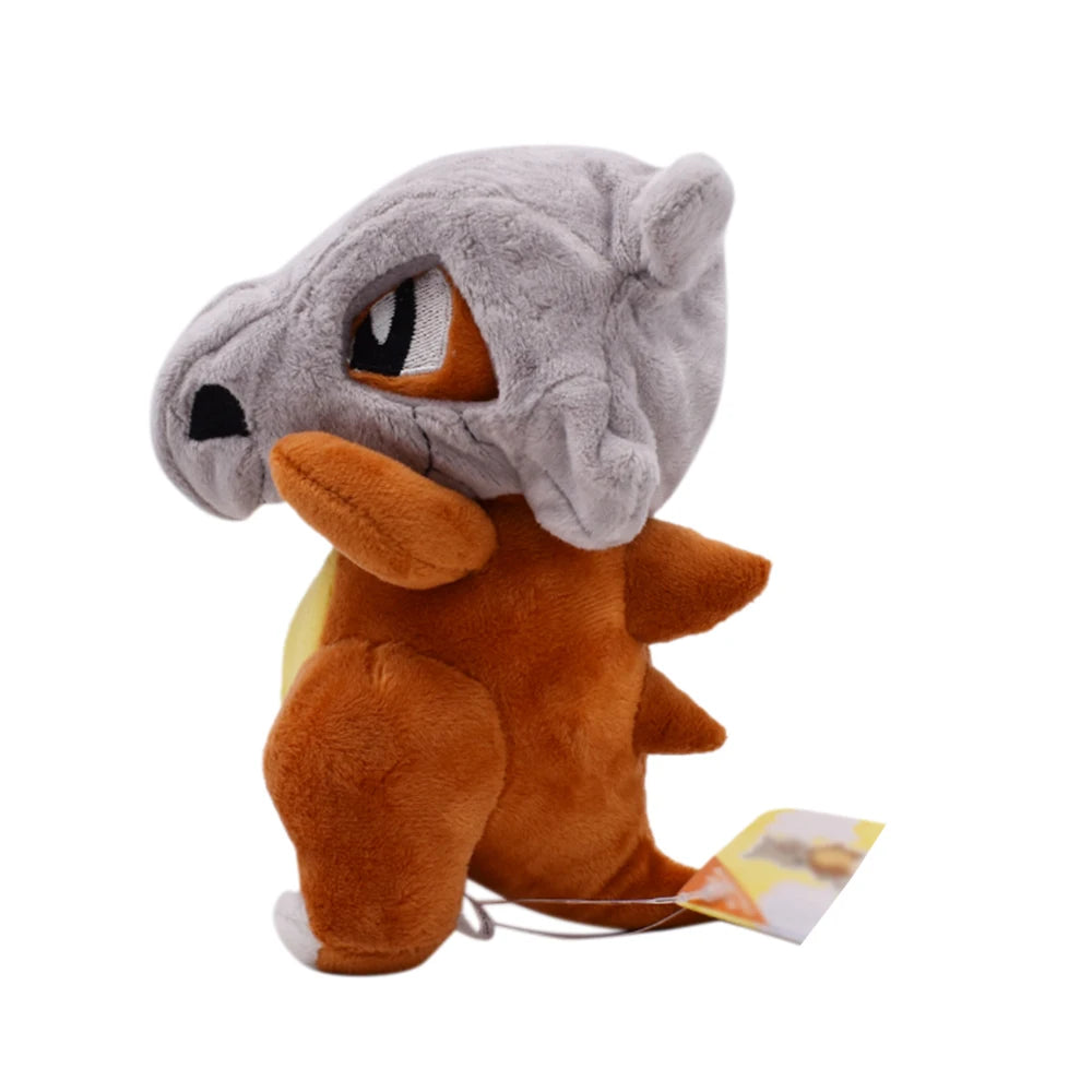 Cubone Plush Toy 7" Kola Doll, All Star Collection Cartoon Game Stuffed for Birthday Gift Beauty World Shop