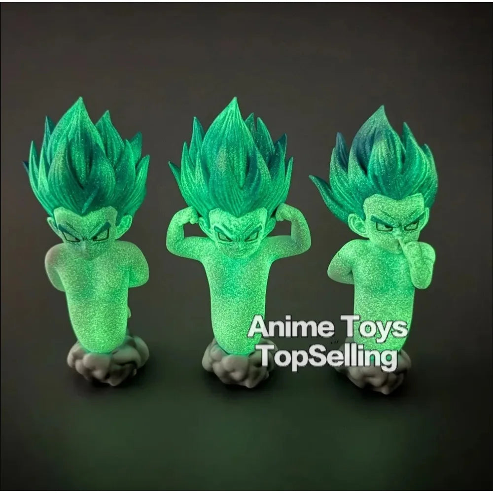 14.5cm Glow-in-the-Dark Anime Dragon Ball Z Figure Gotenks Noctilucent Ghost Action Figures Pvc Collection Model Toys Gifts Beauty World Shop