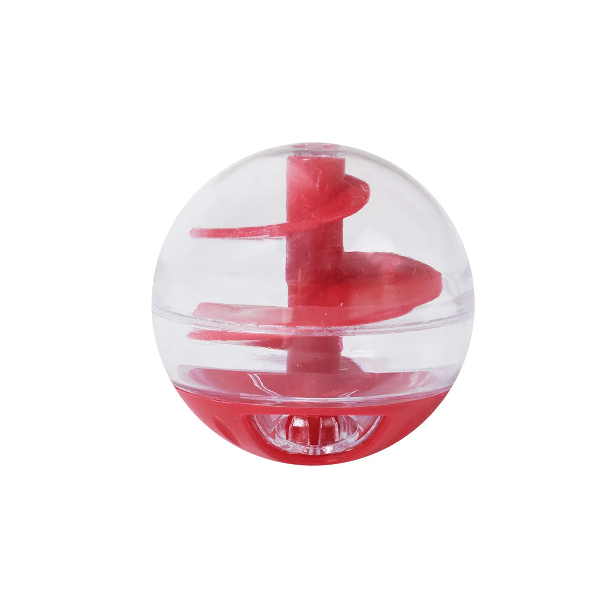 Cat Leak Eat Spiral Ball Educational Toys Resistant Bite Training Eat Play Dual Use Round Not Pouring Fun Food Leak Pet Supplies Beauty World Shop