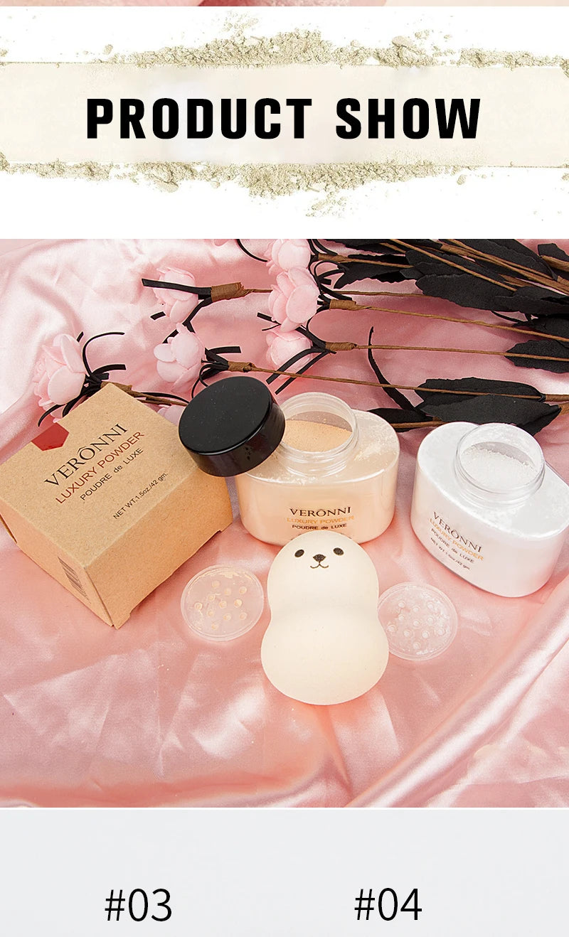 Banana Shaped Loose Powder Can Reduce Pores and Fine Lines, With a Long-lasting Matte Effect and Natural Facial Makeup Powder Beauty World Shop