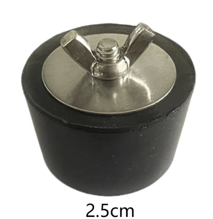 Rubber Winter Antifreeze Pool Plugs - Expandable Winterizing Stoppers with SS Screws for Pipe Sealing - Pool Accessories Beauty World Shop