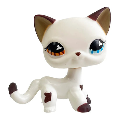 Rare pet shop lps toy toy Stands Short Hair Kitten Dog Dachshund Collie Great Dane Spaniel Puppy Old Bobble head toy Beauty World Shop