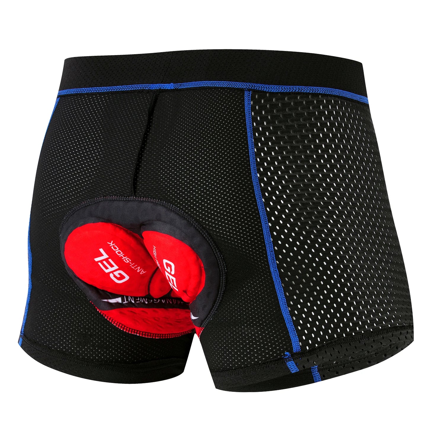 New Cycling Shorts Men's Cycling Underwear Breathable Mesh Riding Underpant Gel Pad Shockproof Bike Shorts Bicycle Underwear Beauty World Shop
