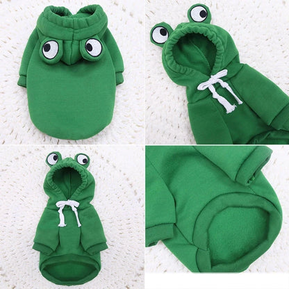 Cute Fruit Dog Clothes for Small Dogs hoodies Warm Fleece Pet Clothing Puppy Cat Costume Coat for French Chihuahua Jacket Suit Beauty World Shop