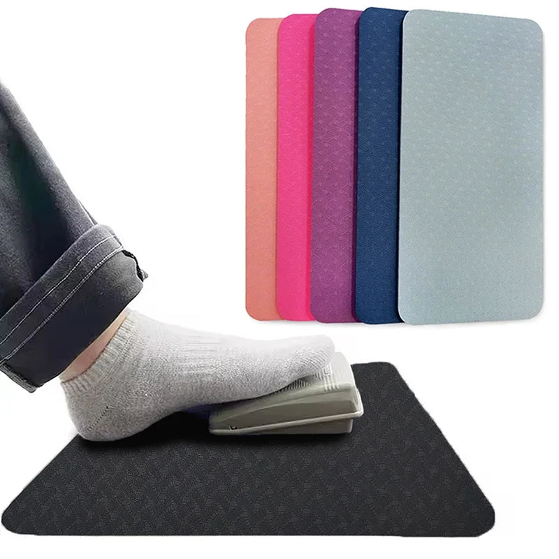 1pc TPE Sewing Machine Foot Pedal Mat Non Slip Reduce Vibration Rubber Sewing Machine Muffling Mat For Home Use 33.5X16.5cm Beauty World Shop
