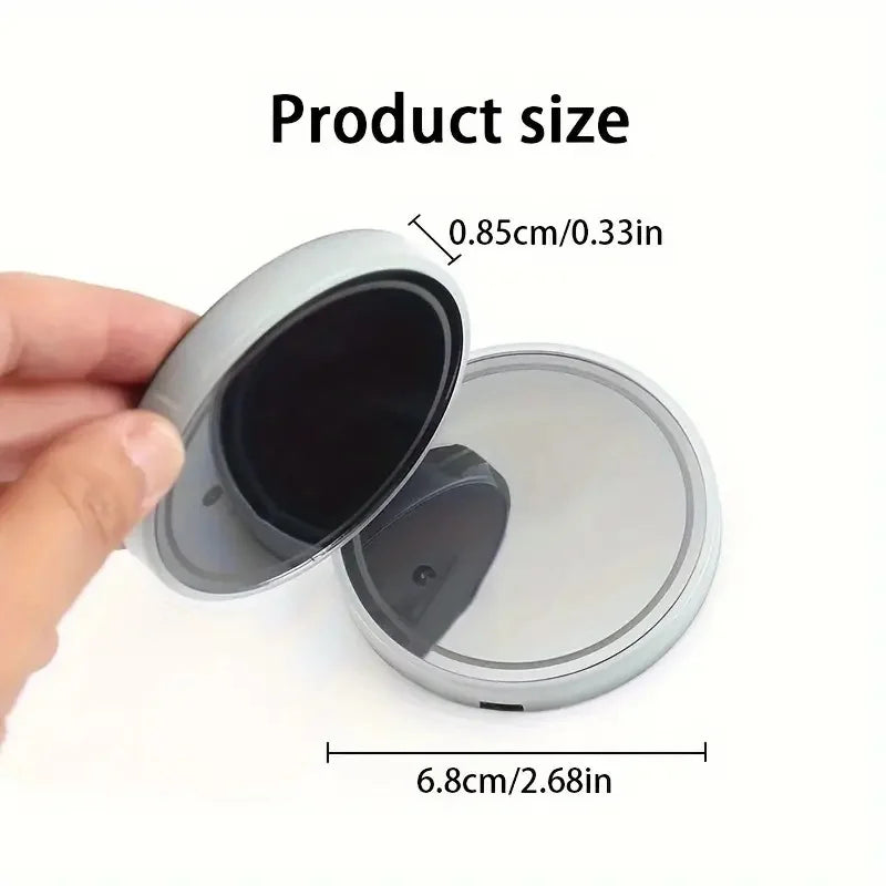 7 Colors Car Coasters Cup Holder LED Light Mats Bottle Light Sensor Atmosphere Interior Accessories Universal Beauty World Shop
