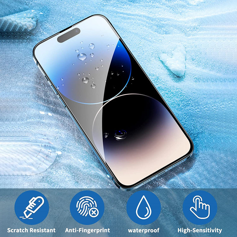 3/5PCS Glass Screen Protector Phone Case for IPhone 12 11 13 14 15 16 Pro Max Mini XS XR X 8 Plus 14Pro 13Pro IPones Front Cover Beauty World Shop