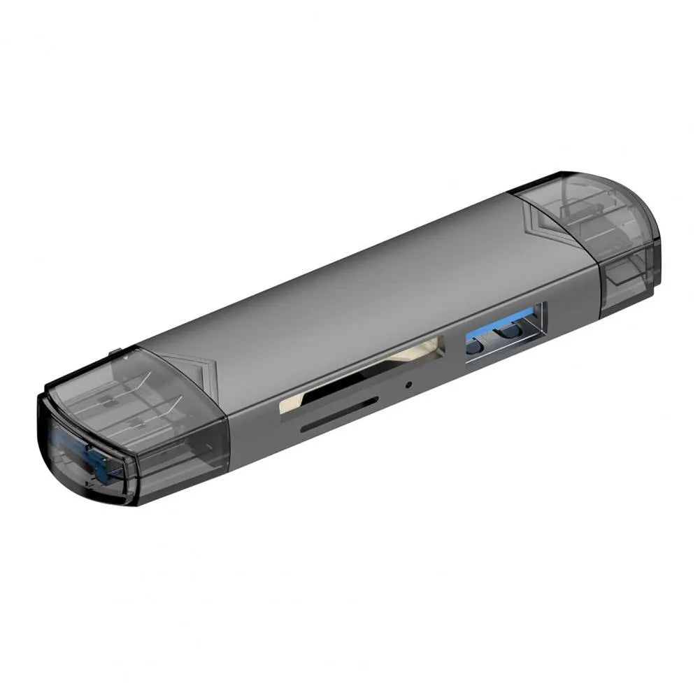 6 In 1 Multifunction Usb 3.0 Card Reader U Disk Type C/Micro Usb/Tf/Sd Flash Drive Memory Card Reading Adapter Phone Accessories Beauty World Shop