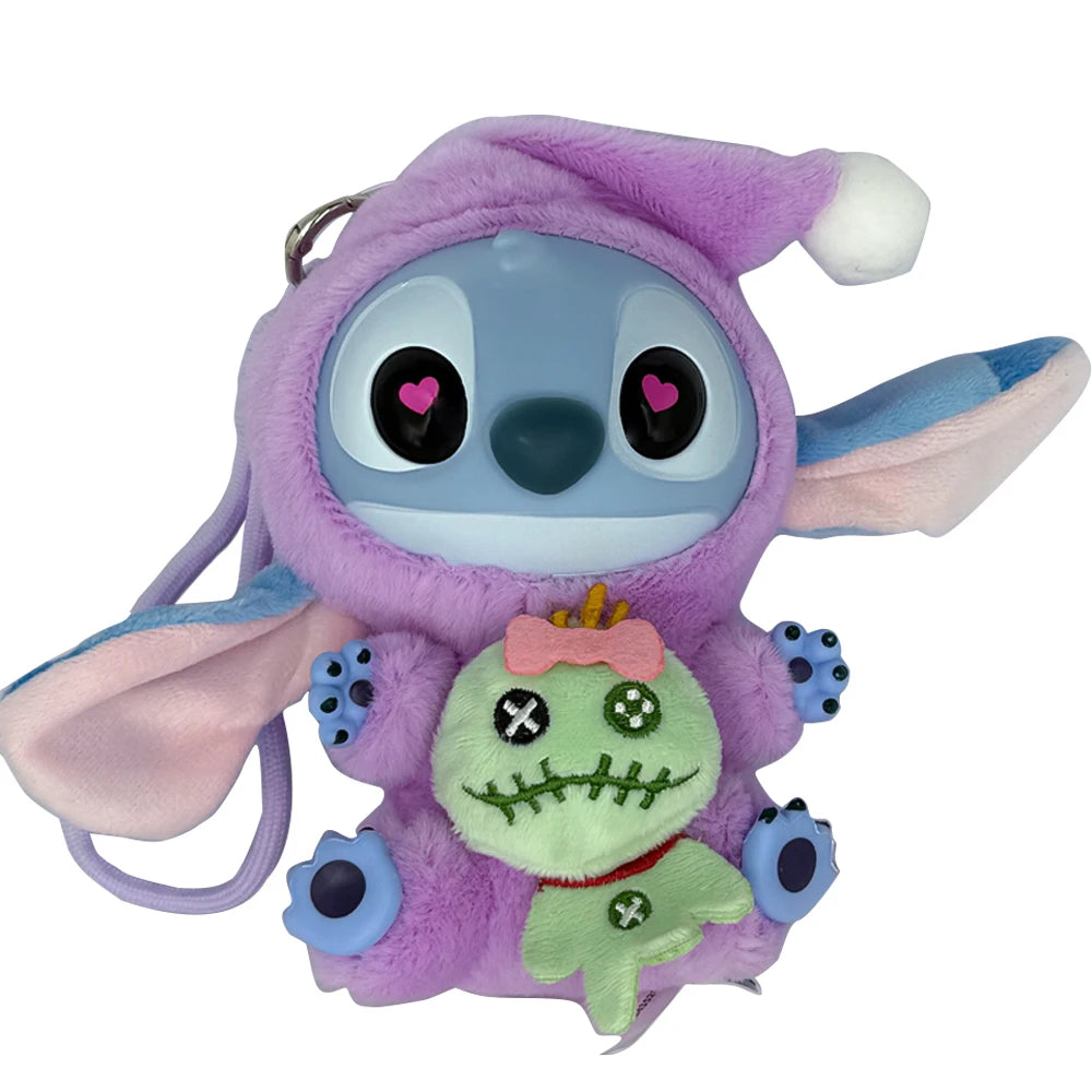 2025 HOT New Stitch Eat Some Thing Before Sleep Series Vinyl Blind Box Bag Pendant Cute Plush Doll Mystery Box Toy SurpriseGifts Beauty World Shop