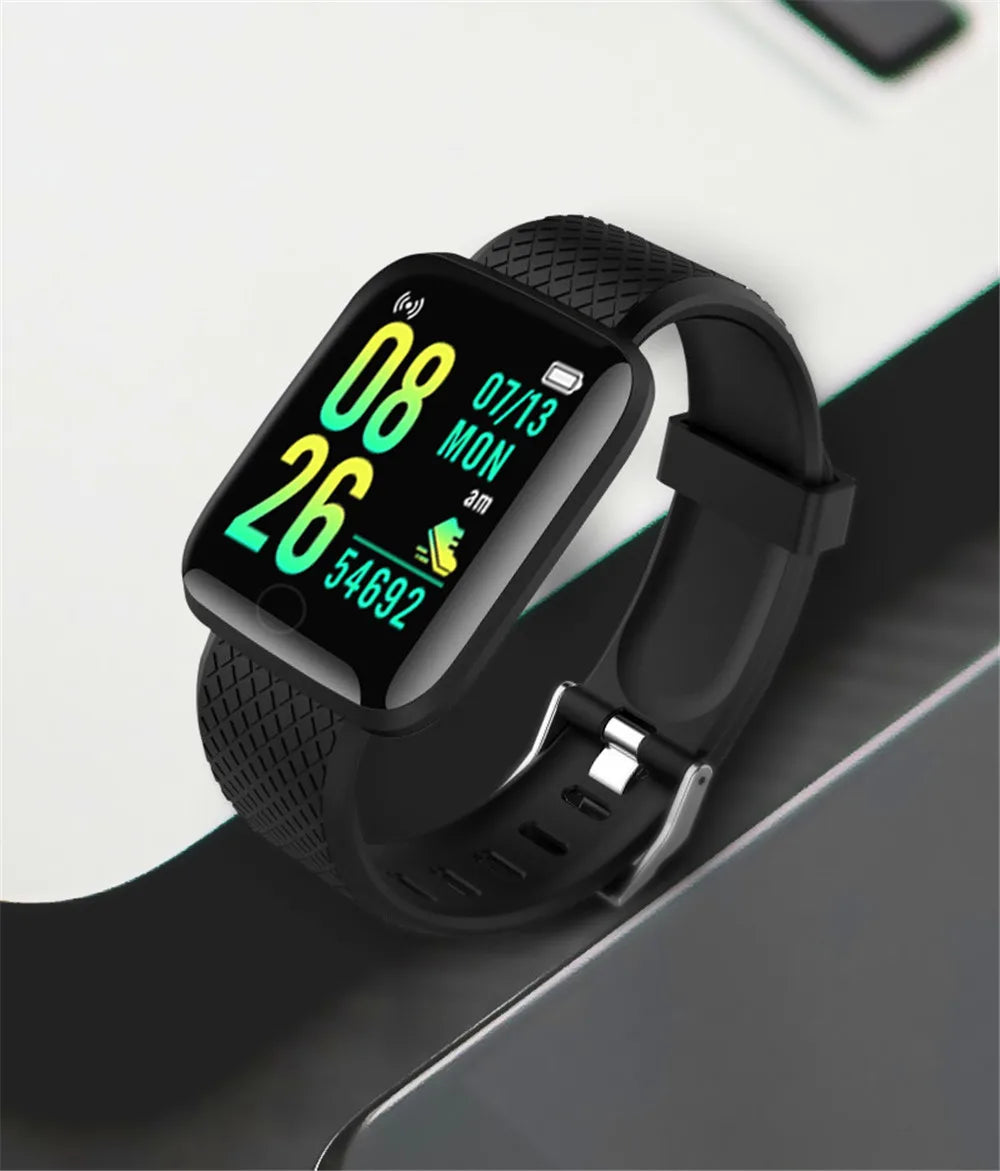 Smartwatch Men Women Wristwatches Smart Watch Message Fitness Monitor Bracelet Birthday Gift Electronic Clock For Android IOS Beauty World Shop