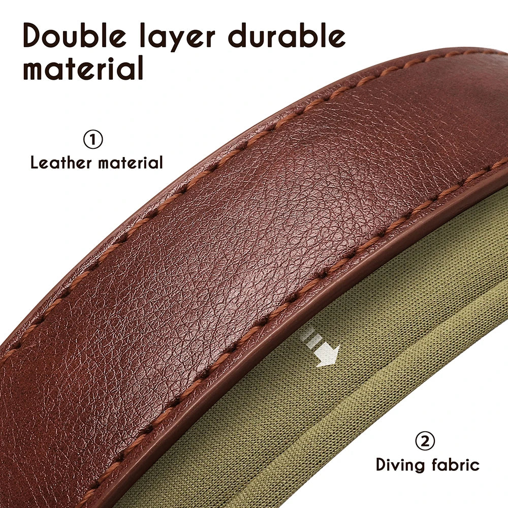 Customized PU Leather Nameplate Dog Collar Soft Padded Dogs Collars Free Engraving Name for Small Medium Large Dogs Adjustable Beauty World Shop