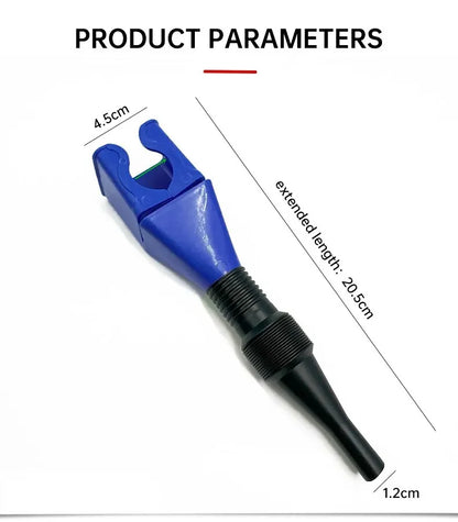 Plastic Car Motorcycle Refueling Gasoline Engine Oil Funnel Filter Conveying Tool Oil Change Funnel Accessories Beauty World Shop