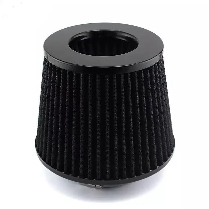 76MM 3 Inch Car Air Filters Vent Filter High Flow Intake Kit Mesh Cone Engine Protector Replacement Auto Accessories Universal Beauty World Shop