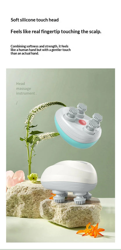 Deep Scalp Massager Head Cleaning Massager Also Suitable for Pets Electric Massage Tool Washable and Portable Beauty World Shop