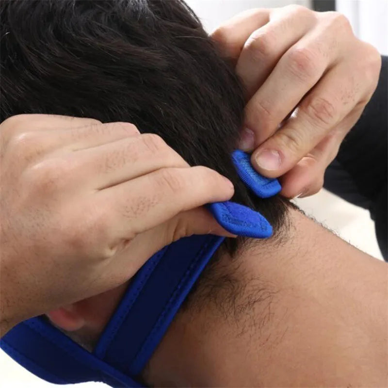 New Neoprene Anti Snore Stop Snoring Chin Strap Belt Anti Apnea Jaw Solution Sleep Support Apnea Belt Adjustable Sleep Care Tool Beauty World Shop
