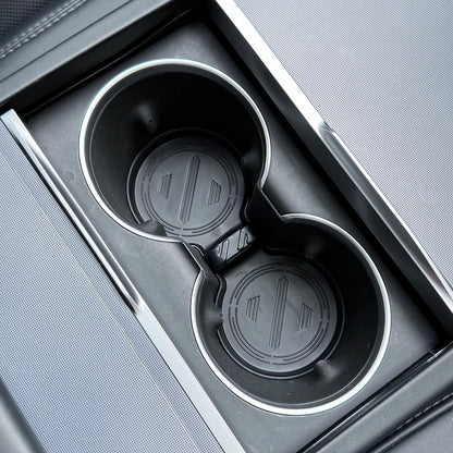 For Tesla Model Y Juniper 2025 Launch Center Console Eyeglasses Storage Box Armrest Box Upper&Lower Silicone Pad Beauty World Shop