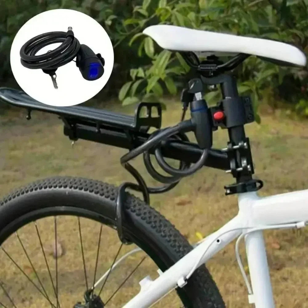Heavy Duty Motorcycle Chain Lock Metal Anti Theft Bike Lock with 2 Keys for Maximum Security and Reinforcement of Bicycle Beauty World Shop