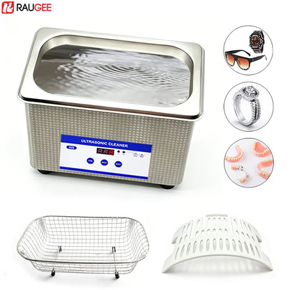 Ultrasonic Cleaner Ultrasound Glasses Cleaning Machine 40KHZ High Frequency Ultrasonic Bath for Glasses Jewelry Washing Machine Beauty World Shop