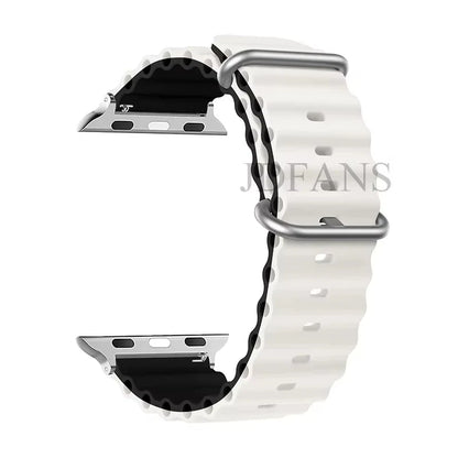 Strap For Apple watch ultra band 49mm 44mm 45mm 41mm 40mm 38mm 44 45 mm 1:1 Original Ocean belt iWatch series 9 10 8 7 se bands Beauty World Shop
