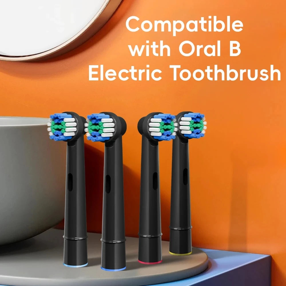Replacement Toothbrush Heads Compatible with Oral B Braun Professional Electric Brush Heads 1000 1500 3000 6000 7000 7500 8000 Beauty World Shop