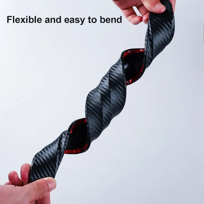 2pcs Car Bumper Protector Strip Guard Corner Protection Strips Scratch Protector Crash Anti Collision Auto Accessories Beauty World Shop