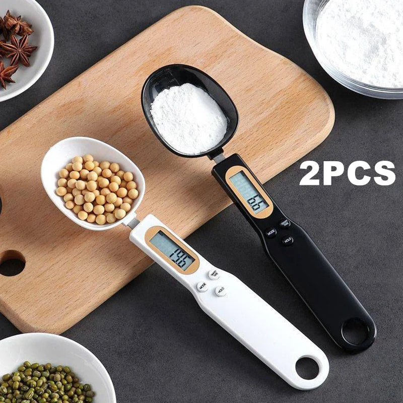 Mini Spoon Scale Digital Kitchen Scale Electronic LCD Food Scale 0.1-500g Cooking Flour Milk Coffee Powder Weight Measure Spoon Beauty World Shop