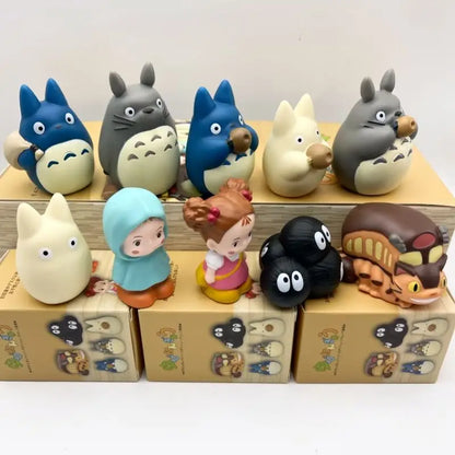 Hot New Anime Cartoon Peripheral Blind Box Trendy Toy Figurine Office Desk Bedroom Bedside Table Decor Students Birthday Gifts Beauty World Shop